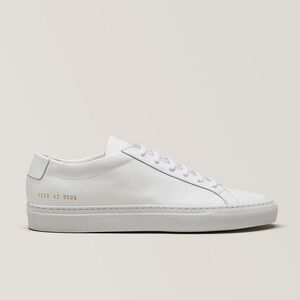 Common Projects Men's Achillies Low White Sneakers